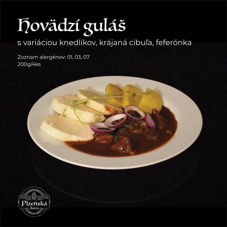 hovädzá guláš